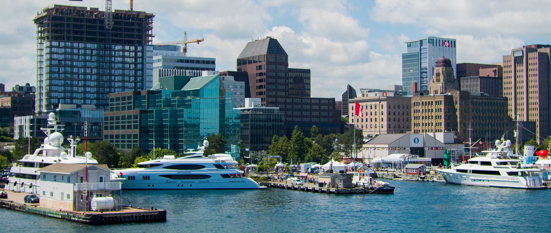 Boats in Halifax Harbour