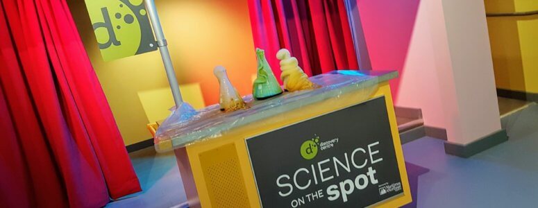 Science on the spot at the Discovery Centre