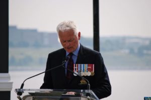 Reading at Remembrance Day Ceremony at the Waterfront