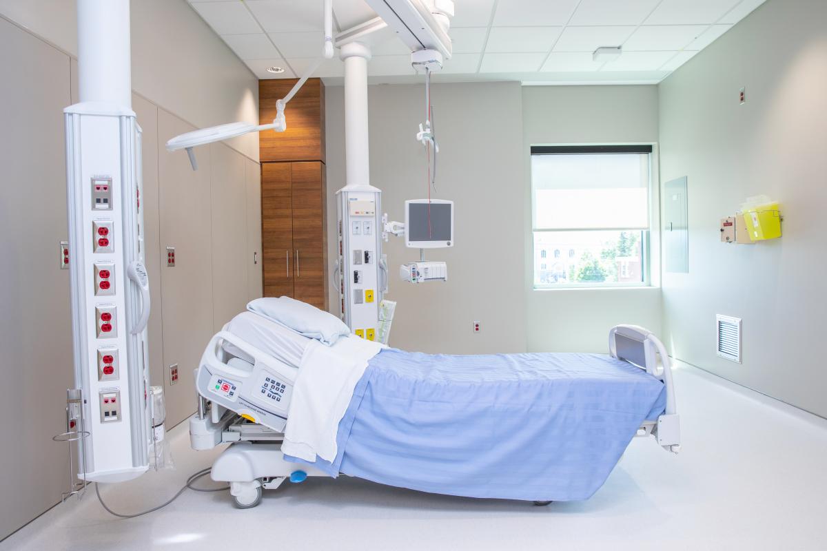 View of new Intensive care room at Dartmouth General Hospital.